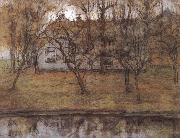 Piet Mondrian Farmhouse oil on canvas